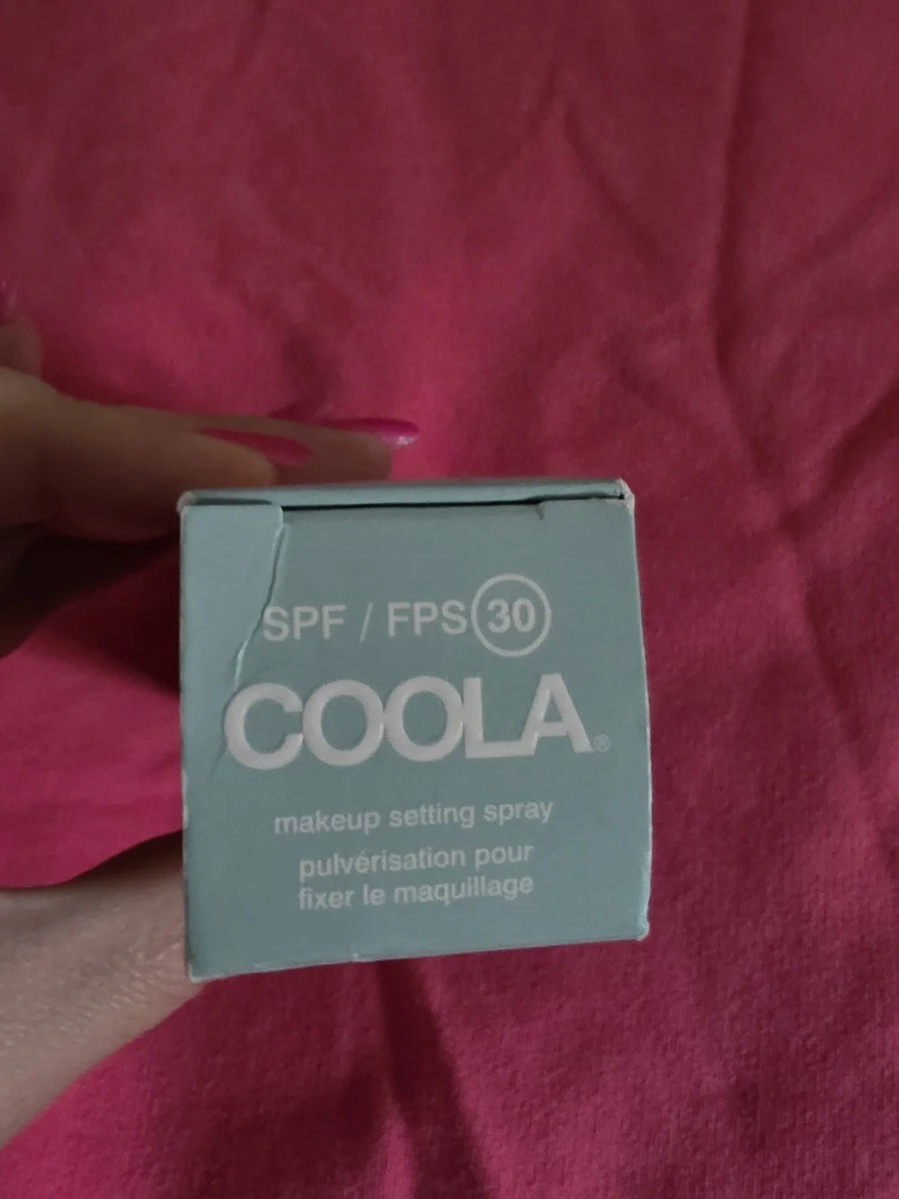 COOLA Makeup Setting Spray SPF 30 - Blue Packaging
